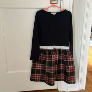 J crew kids dress. Plaid. Size 7